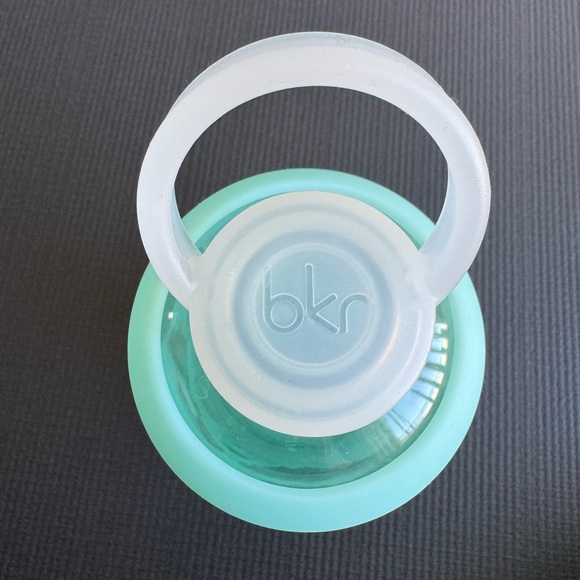 BKR Mint Blue/Green Heart Water Bottle, 1L - Picture 3 of 6